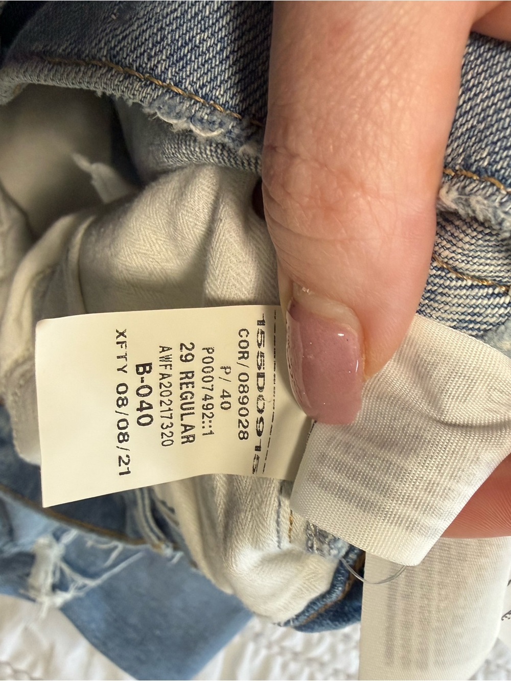 Abercrombie & Fitch The ’90s Straight Ultra High Rise Jeans size 8 Regular - Picture 4 of 8
